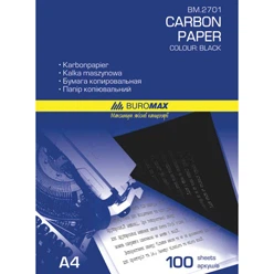 Папір копіювальний Buromax А4 100 аркушів Чорна (BM.2701)