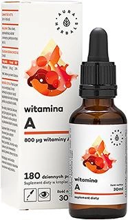 Witamina A Aura Herbals 30 ml na wzrok (AH511)