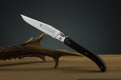 Нож карманный Claude Dozorme, Laguiole Secret, ручка из черного дерева (1.60.098.70G)