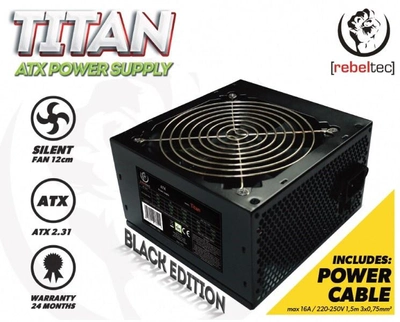 Блок живлення Rebeltec TITAN 400 ATX power supply ver. 2.31 (RBLZAS00002)