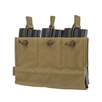 Магазинний підсумок Emerson Loop Panel Triple M4 Mag Pouch Хакі