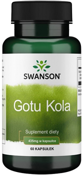 Swanson Gotu Kola 435 mg 60 kapsułek (SW1332)
