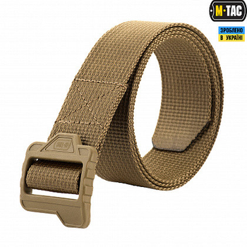 Ремень военный тактический M-Tас LITE TACTICAL BELT GEN.II COYOTE армейский ремень (OPT-4511)