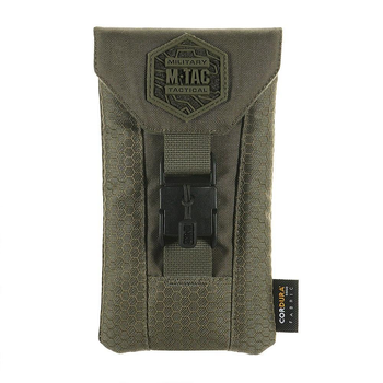 Результат тактичний армійський M-Tac для смартфона Elite Large Hex Ranger Green олива (OPT-14171)