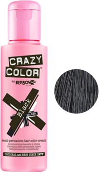 Тинт-краска для волос Crazy Colour by Renbow Semi Permanent Color №30 черный 100 мл (5060148618500)