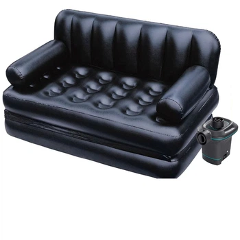 Надувний диван Bestway 75056 з електронасосом, 188 х 152 х 64 см