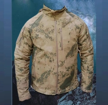 Тактична зимова куртка SOFTSHELL MULTICAM Wolftrap Розмір: M (48)