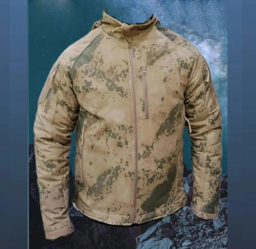 Тактическая зимняя куртка SOFTSHELL MULTICAM Wolftrap Размер: XXL (54)