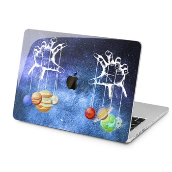 Чохол пластиковий для Apple MacBook Pro 14 M1 M2 M3 M4 M5 2021-2026 (Симпатичні планети) A2442/A2779/A2918/A2992/A3401/A3112/A3185/A3434/A3426/A3427 макбук
