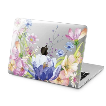 Чехол пластиковый для Apple MacBook Neo 13 (A18 Pro) 2026 (Цветочная композиция) A3404 макбук нэо 13" inch