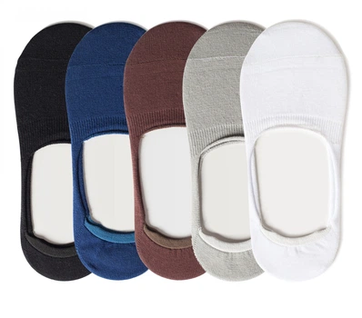 Набор из 5 пар бесшовных дышащих следов с силиконом ORGANIC cotton JILL ANTONY 42-43 men's арт. 31001_6