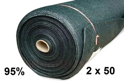 Затеняющая сетка Elit Growtex 95%, размер 2 х 50 м