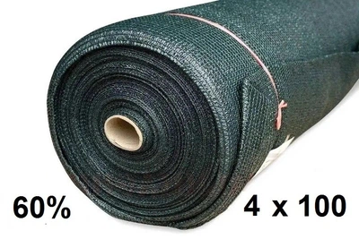 Затеняющая сетка Classic Growtex 60%, размер 4 х 100 м