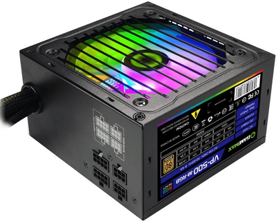 Блок живлення GAMEMAX VP-500-M-RGB (VP-500-M-RGB)