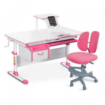 Парта з кріслом Evo-kids Evo-40 PN + Y-408 KP