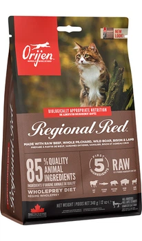 Сухой корм для кошек Orijen Regional Red Cat 340 г