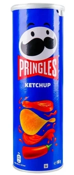 Чипси PRINGLES кетчуп 165г (БЛОК-19шт)