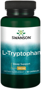 L-триптофан Swanson L-Tryptofan 500мг