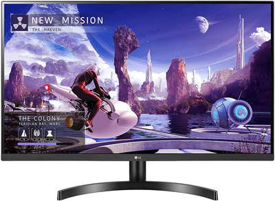 Монитор LCD 27" LG 27QN600-B 2xHDMI, DP, IPS, 2560x1440, 5ms, sRGB99%, HDR10, FreeSync (27QN600-B)