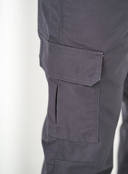 Тактичні штани UKM 54 (XL) сірий прямі ріп стоп