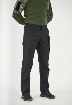 Тактические штаны UKM 56 (XXL) черный прямые рип стоп
