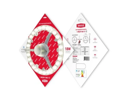 Модуль світлодіодний 1-MLM-1841-C MAXUS Led Module 18W 4100K Circle