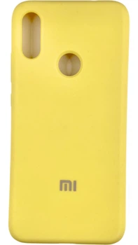 Чехол Soft Case на Xiaomi Redmi Note 7 yellow