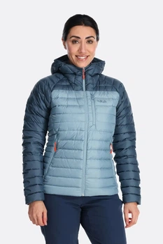 Пуховик Rab Microlight Alpine Jacket Women's 8 Синій-Блакитний