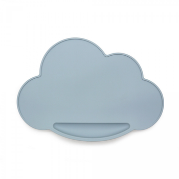 Килимок силіконовий Хмаринка Twins Cloud, dusty blue