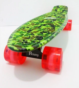 Скейт Пенні борд Penny board Graffics 22 Light Military Green