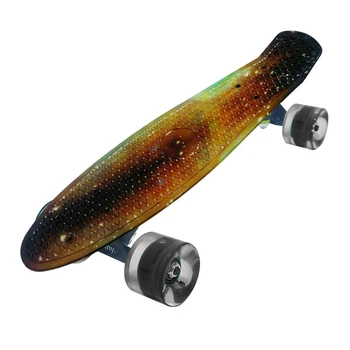 Скейт Пенни борд Penny board Graffics 22 Light Space