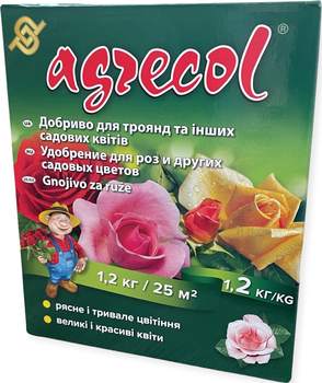 Удобрение Agrecol для роз 1.2 кг (2018040423)