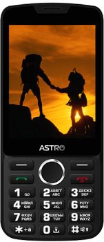 Мобильный телефон Astro A167 Black