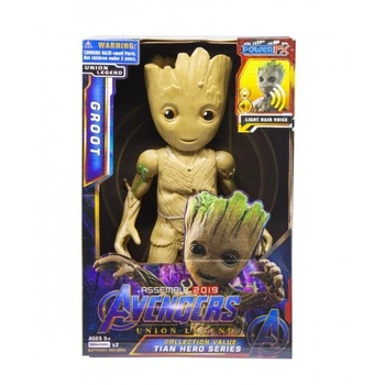 Фигурка супергероя Грут DC Марвел Marvel Мстители (звук + свет. эффекты)