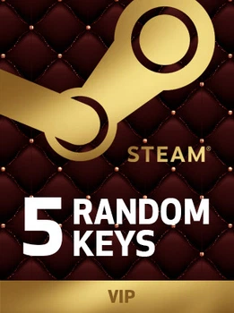 Random VIP 5 Keys для ПК (Ключ активації Steam)