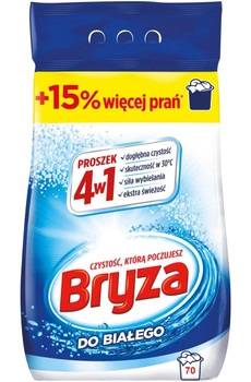 Пральний порошок Bryza 4в1 для білого 4.55 кг (5908252001507)