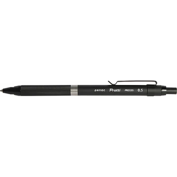 Карандаш механический цанговый Penac Protti PRD105 с двойным зажимом 0,5 мм, серый