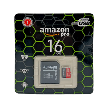 Карта памяти micro SD 16GB AMAZON class 10