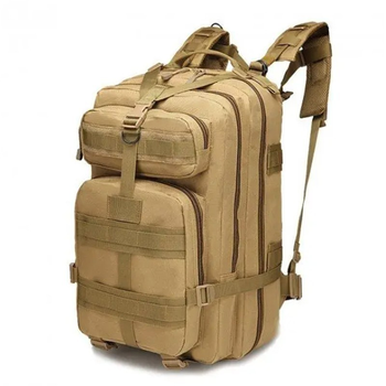 Тактичний рюкзак Armour Tactical М28 Oxford 600D (з системою MOLLE) 28 літрів Койот