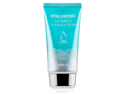 Увлажняющий солнцезащитный крем для лица FarmStay Hyaluronic UV Shield Sun Block Cream SPF 50+ PA+++, 70г (8809809804800)