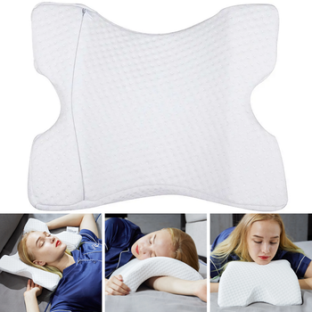 Подушка ортопедическая с эффектом памяти (35х30х13 см), Nap pillow NJ-137, Белая