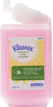 Жидкое мыло для рук Kimberly-Clark 6331 для ежедневного использования - Картридж / Розовый /1л