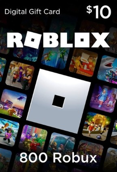 Карта пополнения Roblox Gift Card на 800 ROBUX | 10$ (USD)