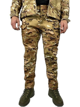 Штани військові тактичні мультикам fleece OTD, розмір XL