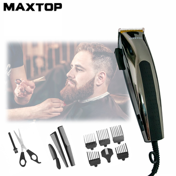 Машинка для стрижки MaxTop MP-4700 220V набір для стрижки та гоління (1009930-Black)