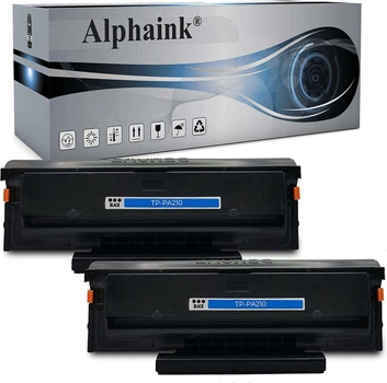Тонер-картридж Alphaink сумісний із PA210 принтерів Pantum P2500W P2502W P2508W M6500NW M6550NW M6558NW M6600NW M6608NW - 1600 сторінок
