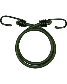 Шнур еластичний з гачками KOMBAT UK Bungees Оливковий 46 см (kb-mb18-olgr)