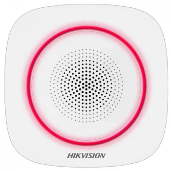 Бездротова внутрішня сирена Hikvison DS-PS1-I-WE-Red