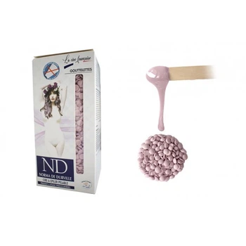 Сиреневый пленочный воск в гранулах для депиляции - Purple peel-off cream wax box of Norma de Durville 800 г.