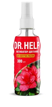 Спрей-добриво Активатор-цвітіння для квітучих Dr.Help 300 мл, Кіссон